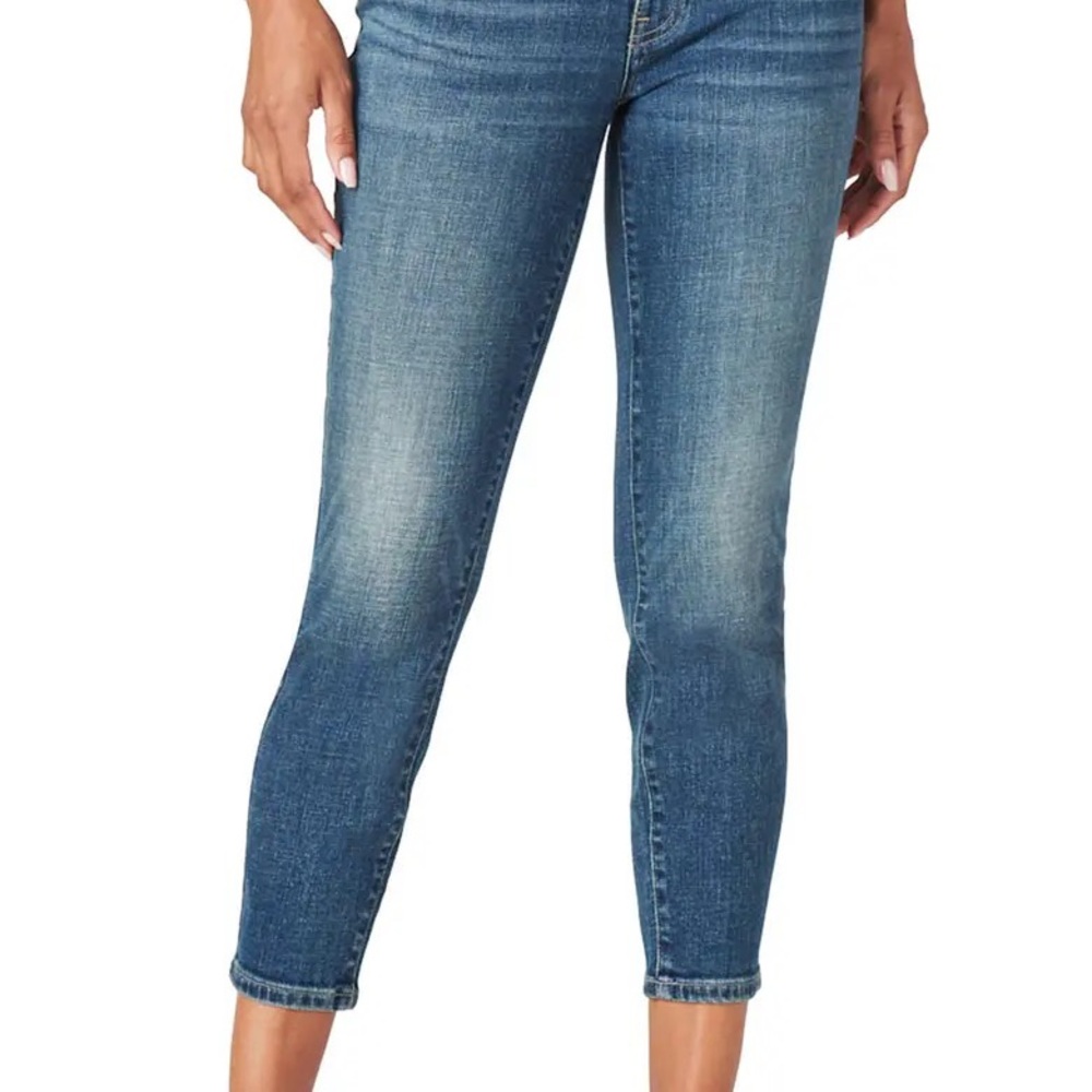 ***LUCKY BRAND 6/28 LOLITA CROP STRETCH DENIM JEANS GENTLY WORN